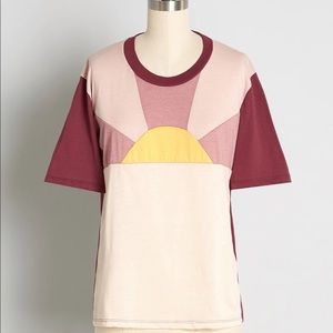 NWT: ModCloth x CAMP Collection Setting Sunbeams Tee